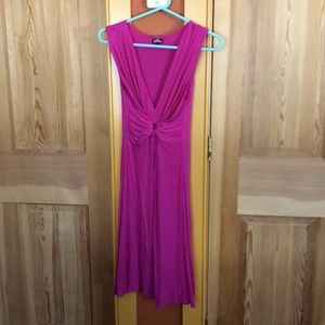 Salaam Pink V neck dress